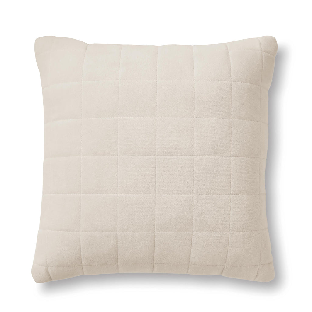 Mainstays 5-Piece Ivory Waffle Comforter Set, Full/Queen