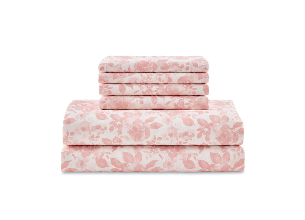 Mainstays 11-Piece Bed in a Bag Comforter Set with Sheets, Cream Ruffle, Queen