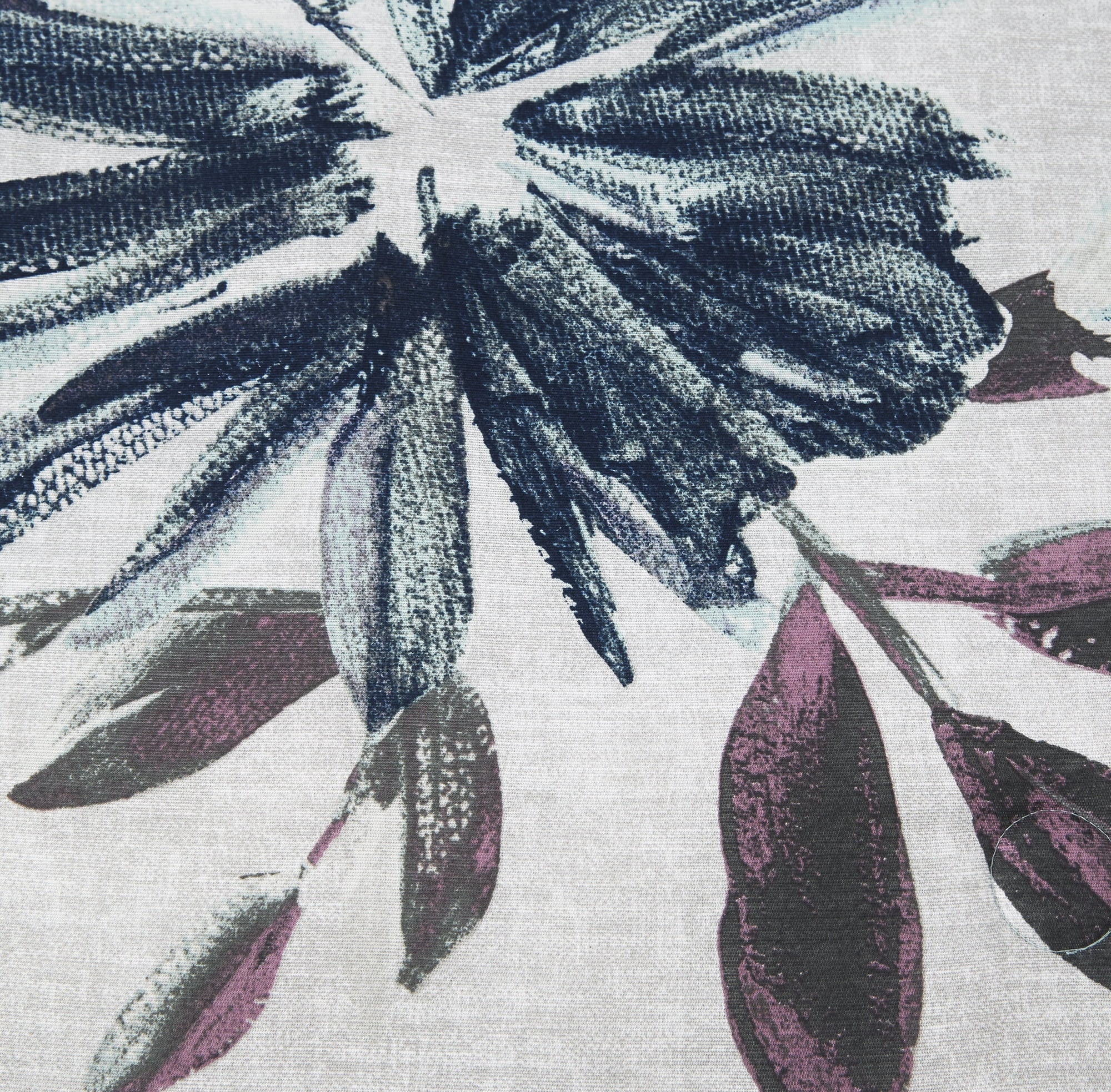 Mainstays 5-Piece Blue Floral Comforter Set, Full/Queen